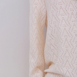 Maglia Pizzo Crema