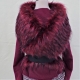 Collo EcoPelliccia Magenta